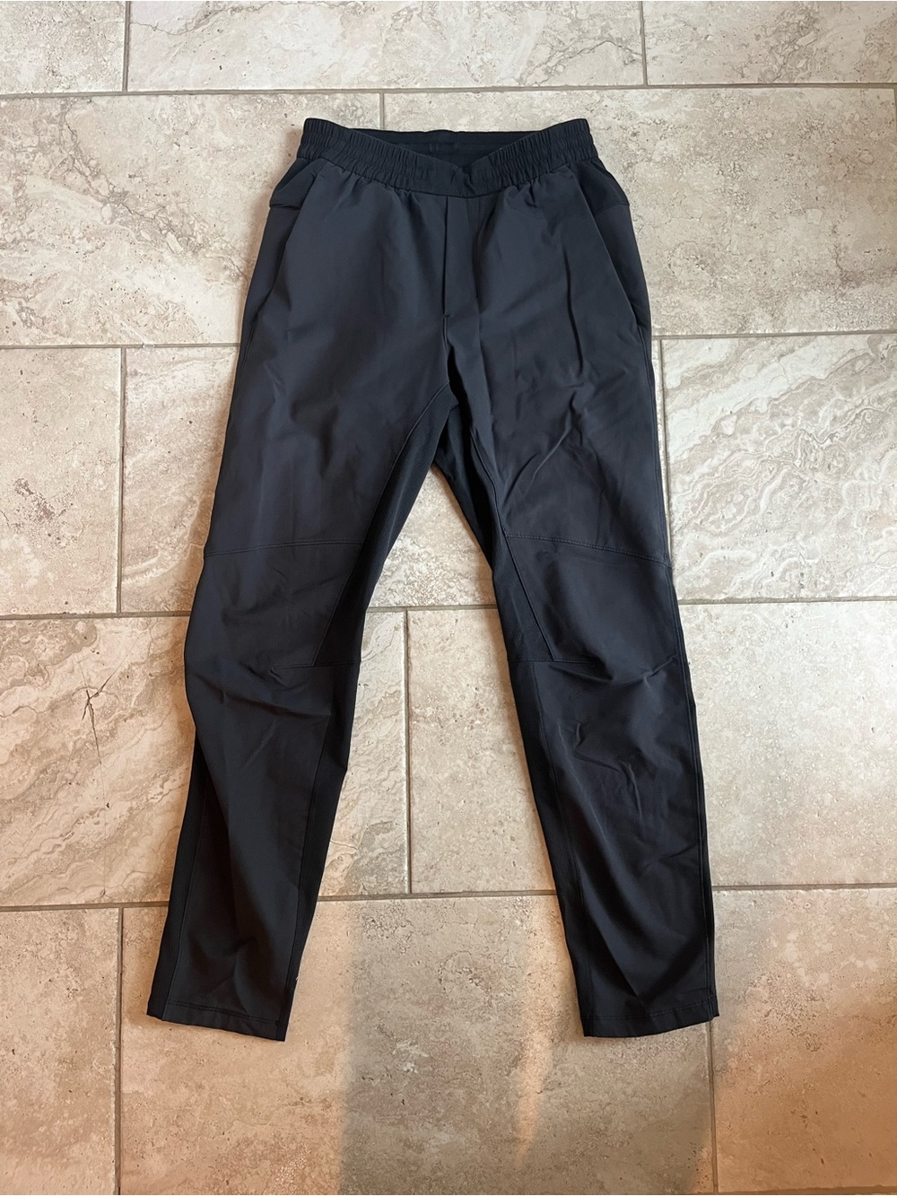 lululemon athletica Men's Black Performance Joggers